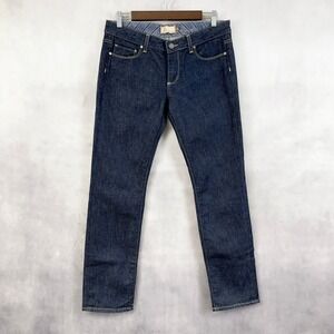 Paige Womens Jeans Roxbury Size 30 Low Rise Y2K Straight Leg Clean Girl Minimal